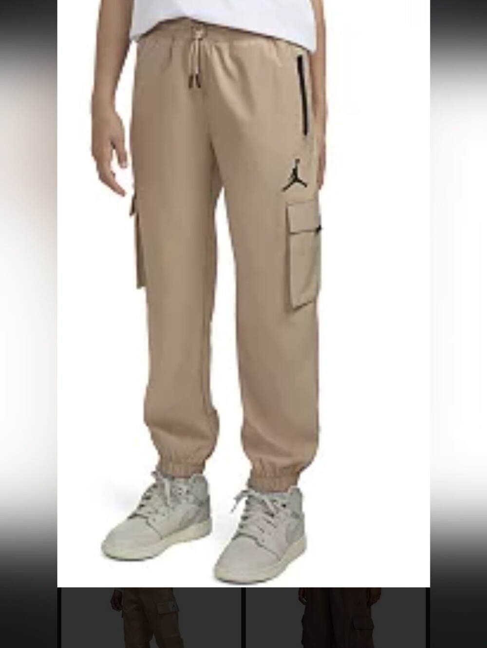 Jordan Girls' Post-Up Cargo Joggers